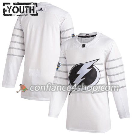 Adidas Maillot de Hockey Tampa Bay Lightning Blank Blanc 2020 NHL All-Star Authentic - Enfant